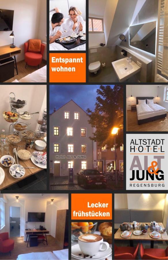 Altstadthotel Alt & Jung Regensburg Luaran gambar